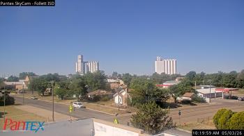 Weather camera view of Follett ISD.