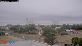 Weather camera view of Follett ISD.