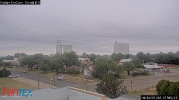 Weather camera view of Follett ISD.