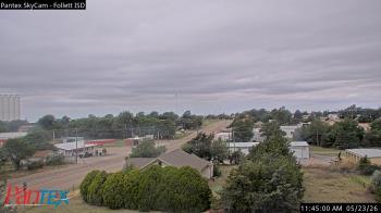 Weather camera view of Follett ISD.