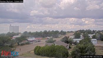 Weather camera view of Follett ISD.