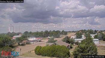 Weather camera view of Follett ISD.