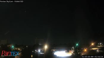 Weather camera view of Follett ISD.