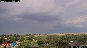 Weather camera view of Follett ISD.