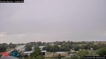 Weather camera view of Follett ISD.