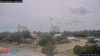 Weather camera view of Follett ISD.