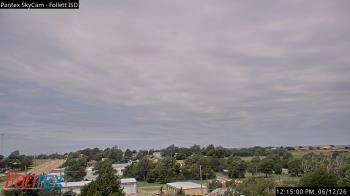 Weather camera view of Follett ISD.