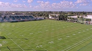 Weather camera view of Miami Dolphins Training Facility.