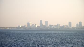 Weather camera view of Florida Yacht Club.