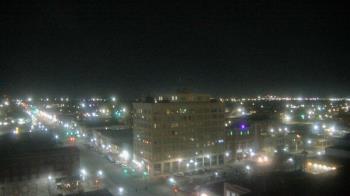 Weather camera view of First National Bank-Hutchinson.