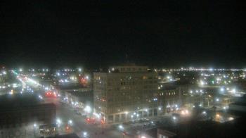 Weather camera view of First National Bank-Hutchinson.