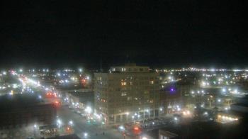 Weather camera view of First National Bank-Hutchinson.