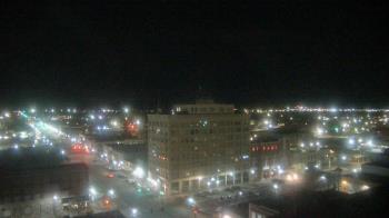 Weather camera view of First National Bank-Hutchinson.