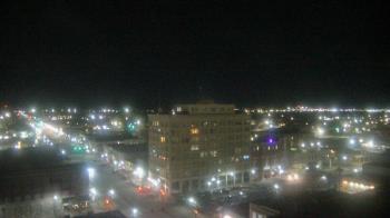 Weather camera view of First National Bank-Hutchinson.