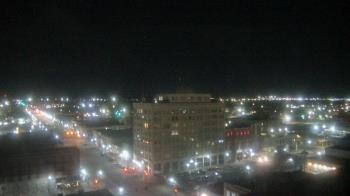 Weather camera view of First National Bank-Hutchinson.