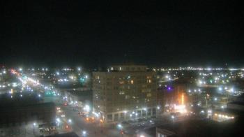 Weather camera view of First National Bank-Hutchinson.