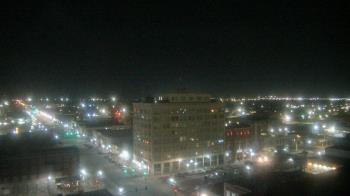 Weather camera view of First National Bank-Hutchinson.