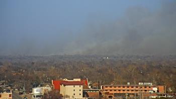 Weather camera view of First National Bank-Hutchinson.