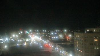 Weather camera view of First National Bank-Hutchinson.