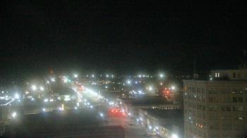 Weather camera view of First National Bank-Hutchinson.