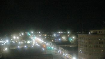 Weather camera view of First National Bank-Hutchinson.
