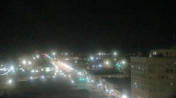 Weather camera view of First National Bank-Hutchinson.