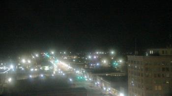 Weather camera view of First National Bank-Hutchinson.