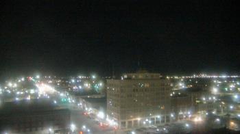 Weather camera view of First National Bank-Hutchinson.