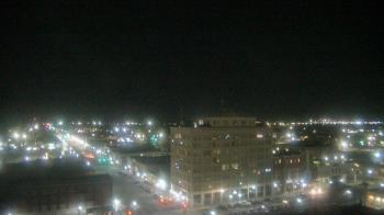 Weather camera view of First National Bank-Hutchinson.