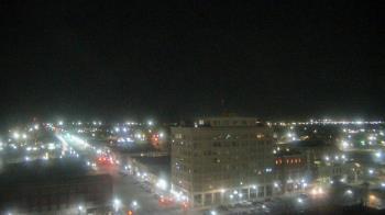 Weather camera view of First National Bank-Hutchinson.