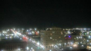 Weather camera view of First National Bank-Hutchinson.