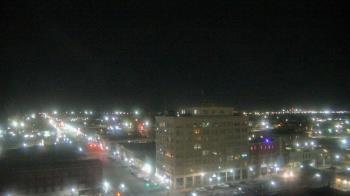 Weather camera view of First National Bank-Hutchinson.