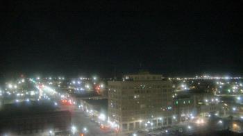 Weather camera view of First National Bank-Hutchinson.
