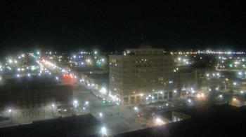 Weather camera view of First National Bank-Hutchinson.
