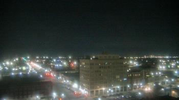 Weather camera view of First National Bank-Hutchinson.