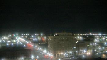 Weather camera view of First National Bank-Hutchinson.