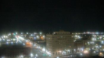 Weather camera view of First National Bank-Hutchinson.