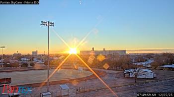 Weather camera view of Friona ISD.
