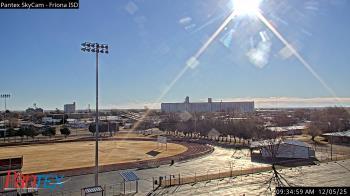 Weather camera view of Friona ISD.