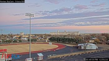 Weather camera view of Friona ISD.