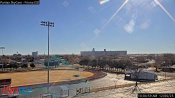 Weather camera view of Friona ISD.