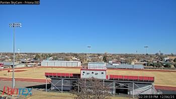 Weather camera view of Friona ISD.