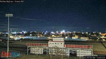 Weather camera view of Friona ISD.