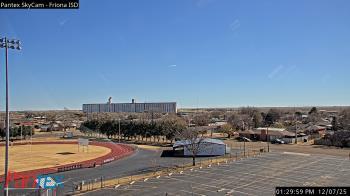 Weather camera view of Friona ISD.
