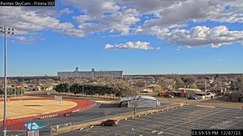 Weather camera view of Friona ISD.