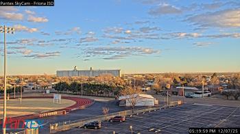 Weather camera view of Friona ISD.