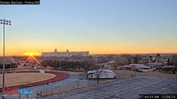 Weather camera view of Friona ISD.