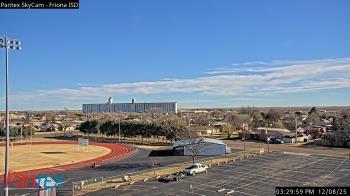 Weather camera view of Friona ISD.