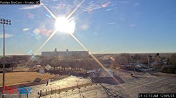 Weather camera view of Friona ISD.