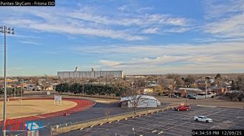 Weather camera view of Friona ISD.